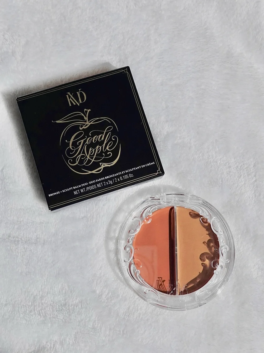 KVD Beauty Good Apple Bronze + Sculpt Balm Duo - Color: Fair 100 - NIB